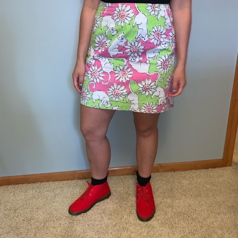 Lilly Pulitzer mini skirt